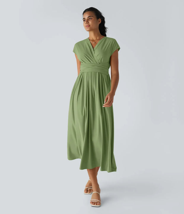 LYNN | Élégante Robe Portefeuille