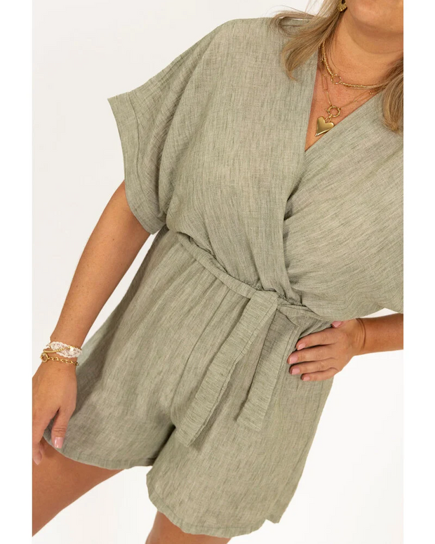 Verona | Combishort en Lin