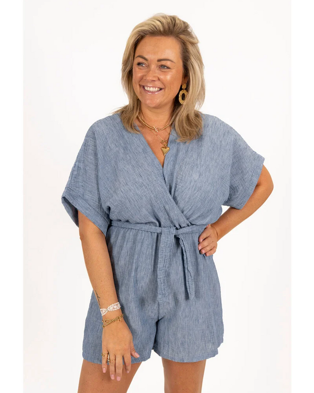Verona | Combishort en Lin
