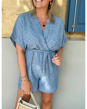 Verona | Combishort en Lin