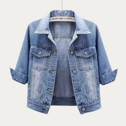 CAROLE | Veste Jeans Classique Quotidienne