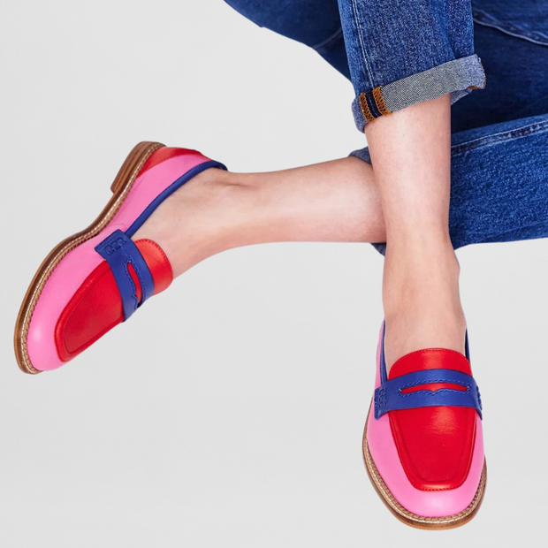 Violet | Mocassins colorés