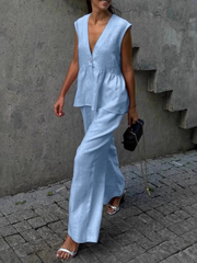 Dakota | Ensemble deux pièces en coton et lin