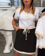 Aneta | Robe légère à manches courtes