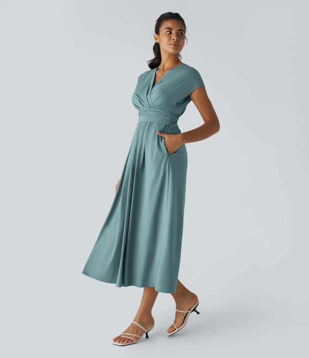 LYNN | Élégante Robe Portefeuille
