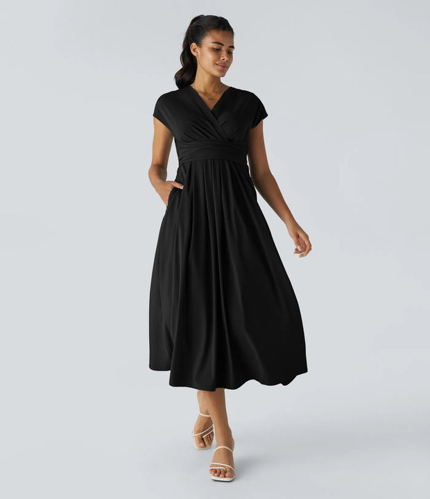 LYNN | Élégante Robe Portefeuille