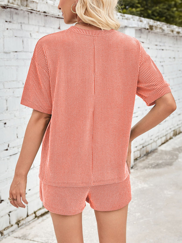 Noor™ | Ensemble loungewear confortable en tissu côtelé