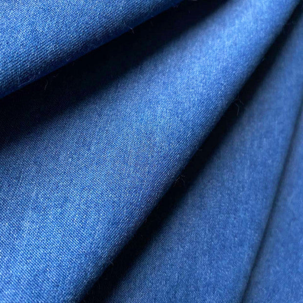 Roben™ | Robe d’été mi-longue col V en denim