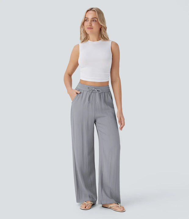 Lisa | Pantalon en Lin Confortable