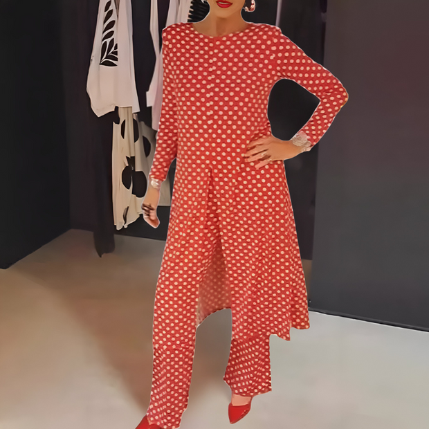 Bianca™ | Ensemble Deux Pièces à Pois Joyeux
