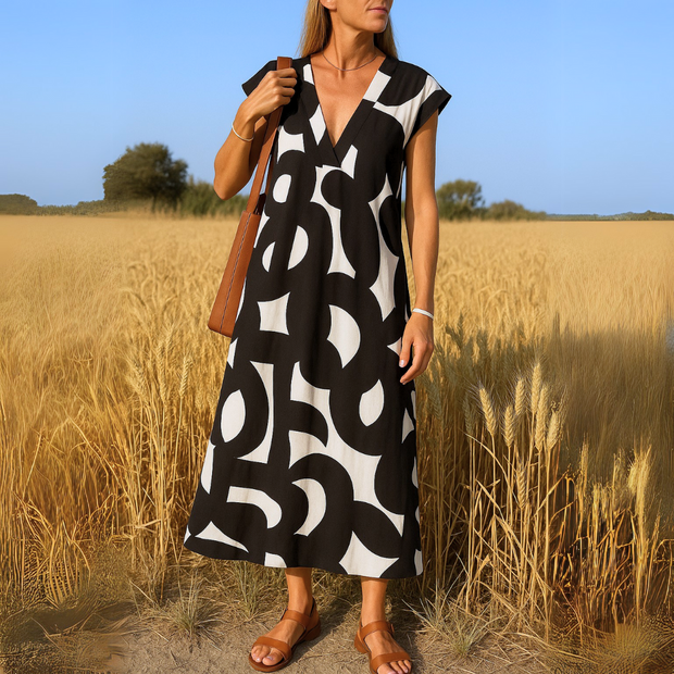 Valérie™ | Robe légère à col en V
