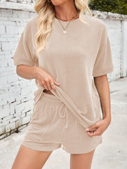 Noor™ | Ensemble loungewear confortable en tissu côtelé