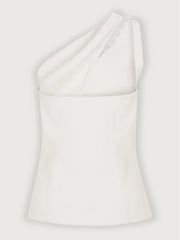 Dione™ | Top asymétrique à détail de boutons