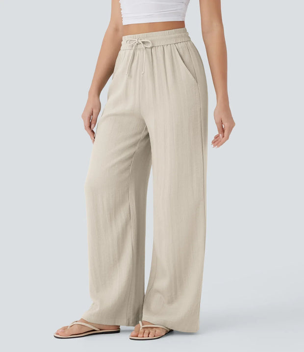 Lisa | Pantalon en Lin Confortable