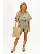 Verona | Combishort en Lin