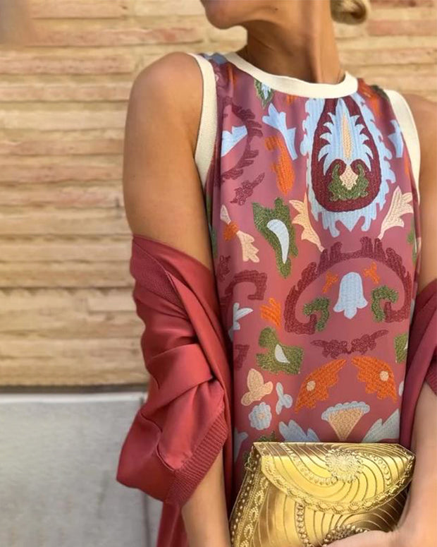 Bella | Ensemble deux pièces imprimé au style urbain