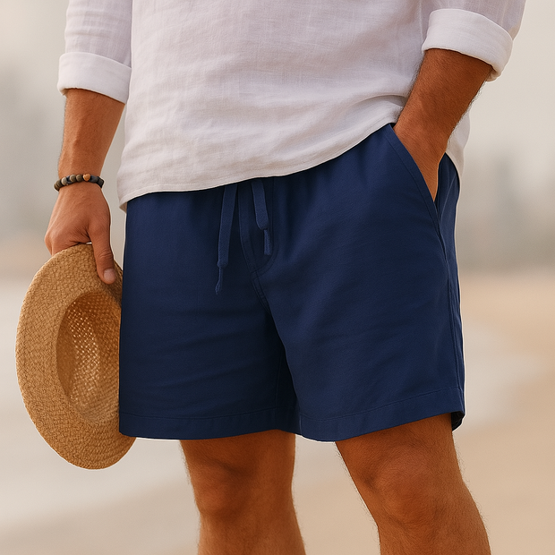 Lorenzo™ | Short en Coton-Lin