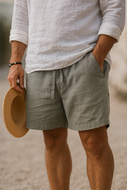 Lorenzo™ | Short en Coton-Lin