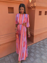 Paloma | Robe élégante avec découpes