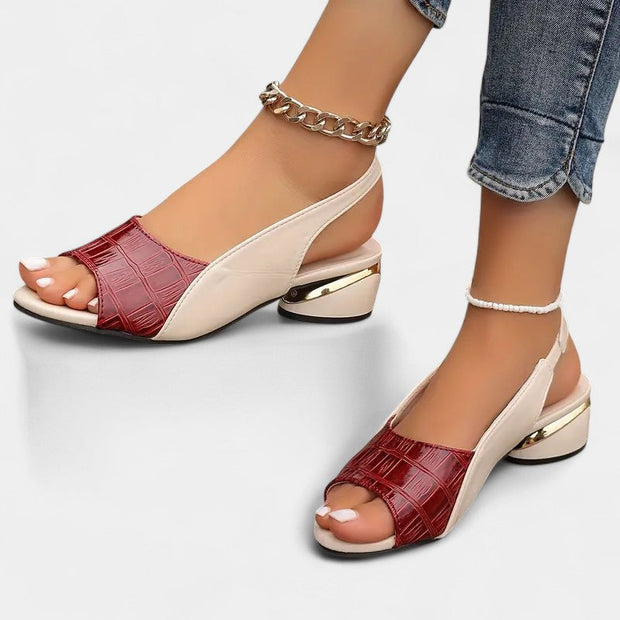 Sandales Gleame | Talons casual de luxe au design élégant