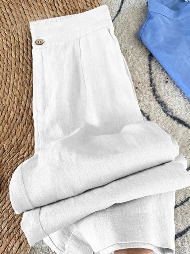 Maia | Le Pantalon Héritage en Lin