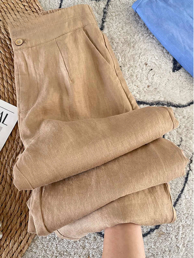 Maia | Le Pantalon Héritage en Lin