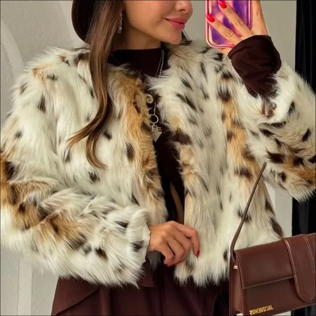 Fluffy | Veste en fausse fourrure