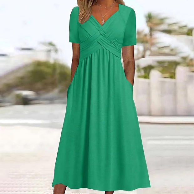 Jasmine | Élégante Robe Midi