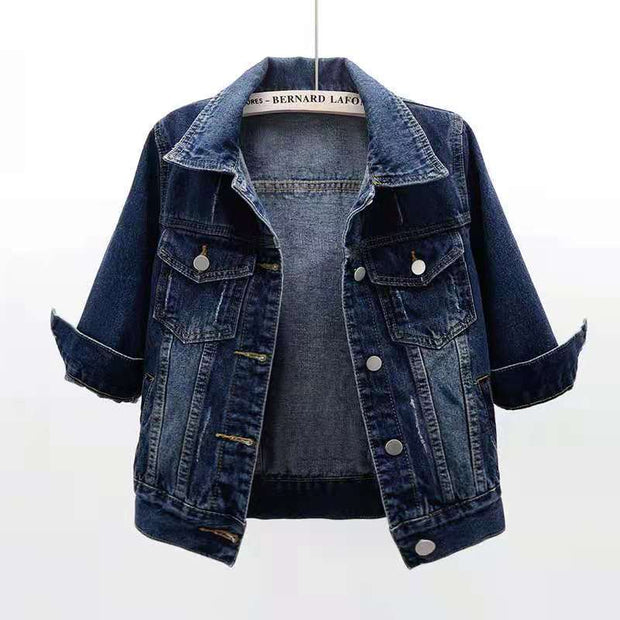 CAROLE | Veste Jeans Classique Quotidienne