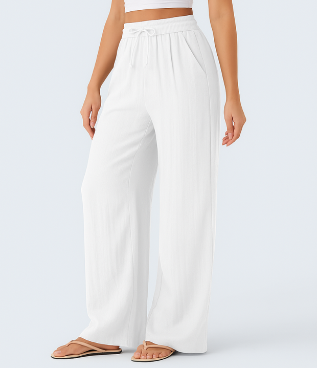 Lisa | Pantalon en Lin Confortable