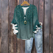 Blouse d’été « Jour de Marché » – Élégante & Légère