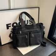 Lisette | Sac en Velours Côtelé