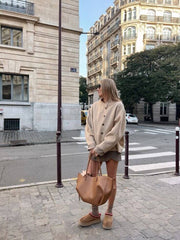 Pernilla | Sac porté main structuré avec fronces latérales