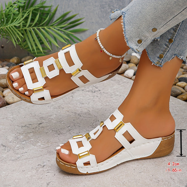 Carla | Sandales orthopédiques femme antidérapantes à semelle épaisse