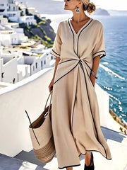 Magda | Robe rayée