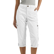 Capri | Pantalon Cargo élastique