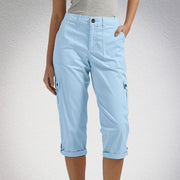Capri | Pantalon Cargo élastique
