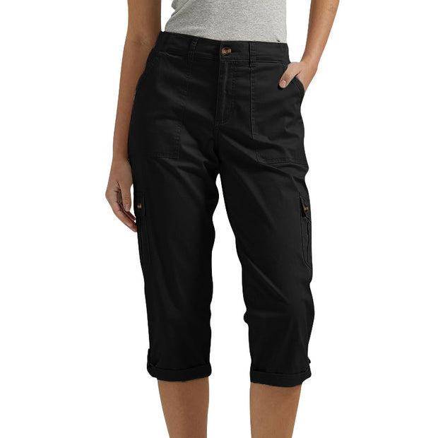 Capri | Pantalon Cargo élastique