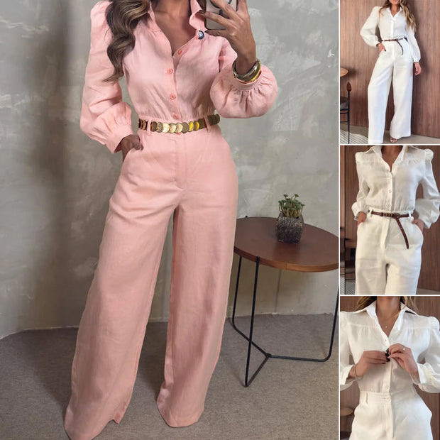 Karla | Combinaison Élégante & Stylée à Manches Longues pour Femme