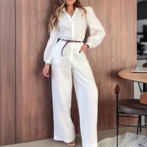 Karla | Combinaison Élégante & Stylée à Manches Longues pour Femme