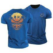 T-shirt Smiley Mer d’Été