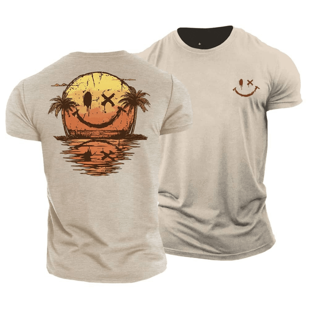 T-shirt Smiley Mer d’Été