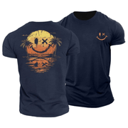 T-shirt Smiley Mer d’Été